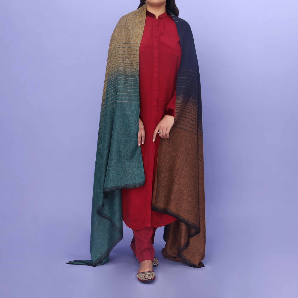 Ferozy Acrylic Winter Shawl PN4441