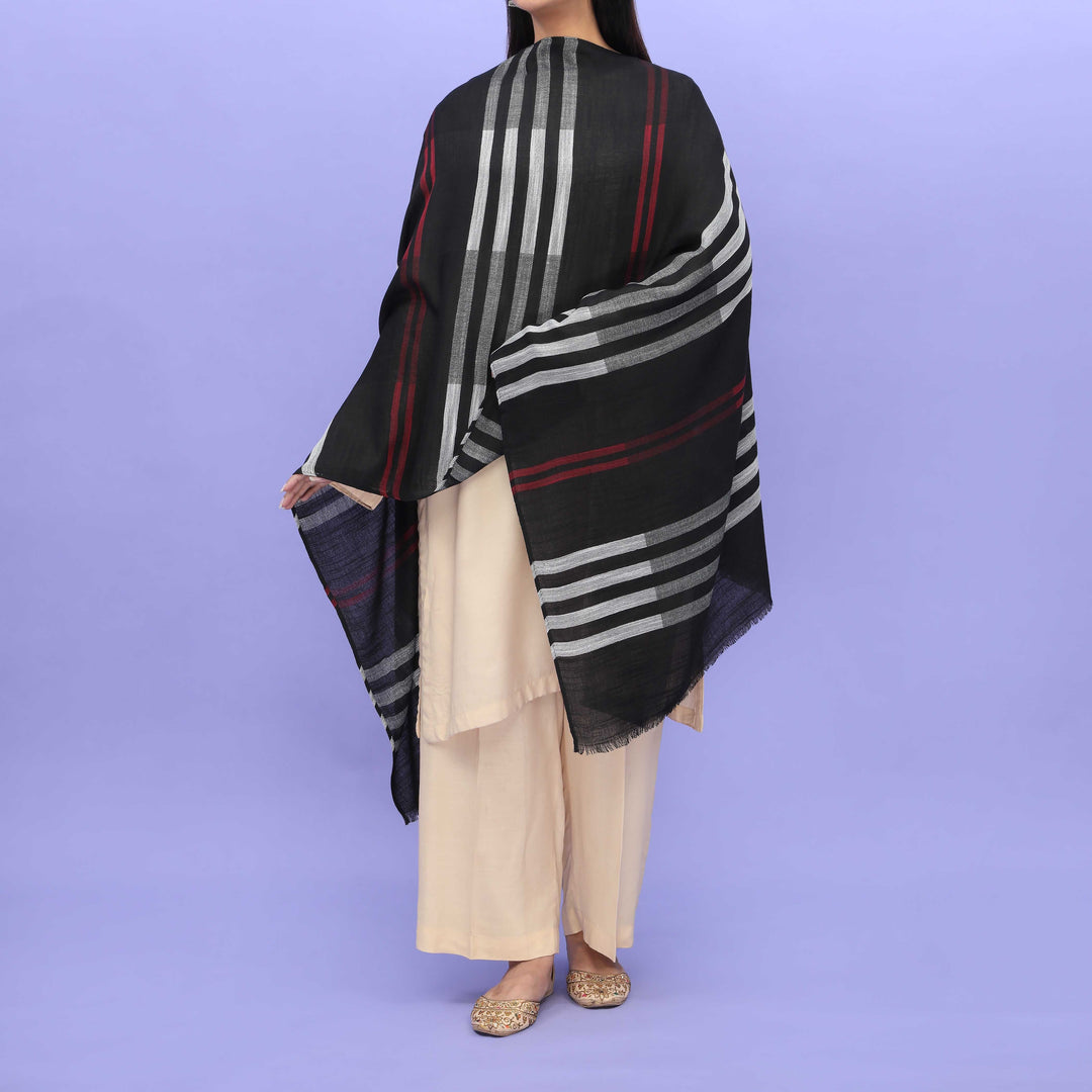 Black Winter Stole PN4527