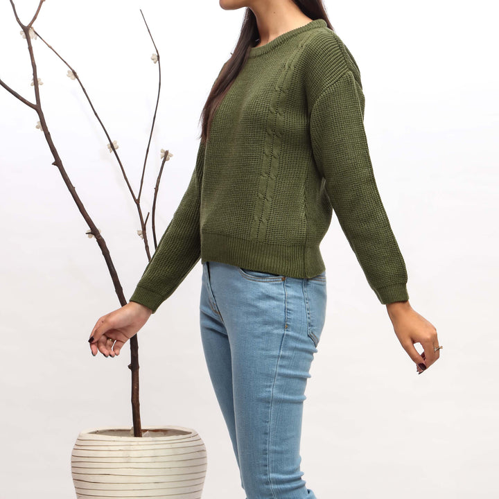 Green Thread Sweater  PN4610