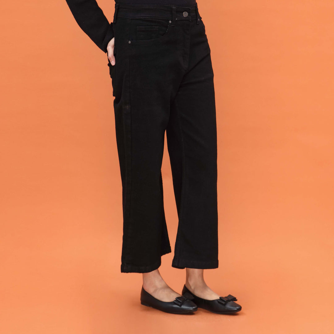 Black Denim Pant PP5004