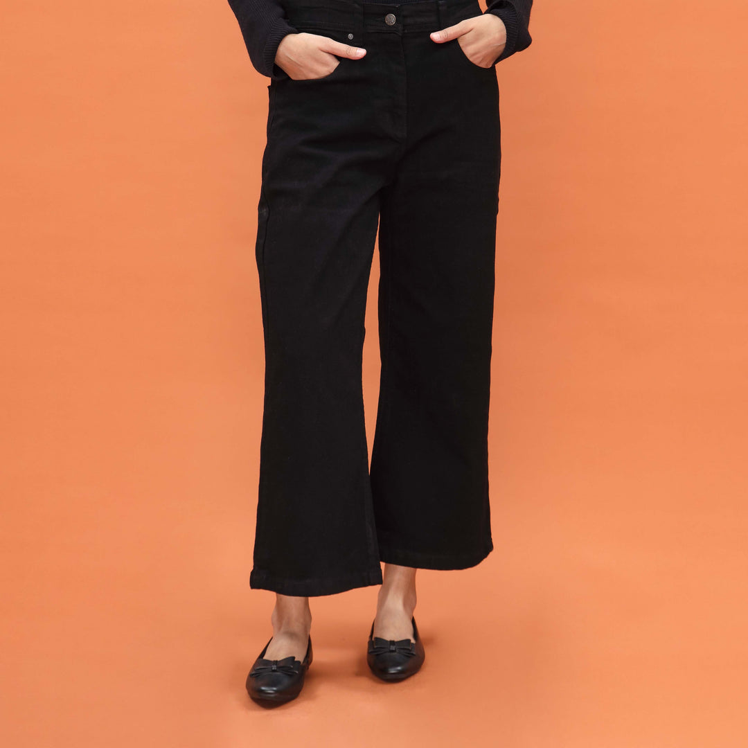 Black Denim Pant PP5004