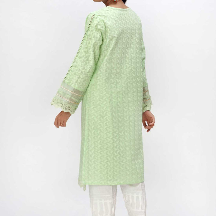 Pista 1PC- Embroidered ChikanKari Shirt PS4074