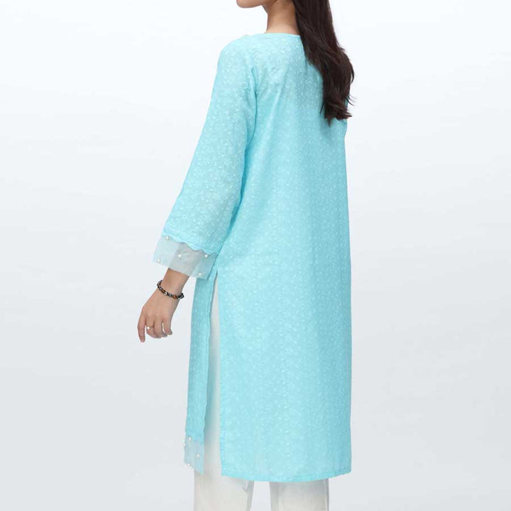 1PC- Embroidered Chikankari Shirt PS4080