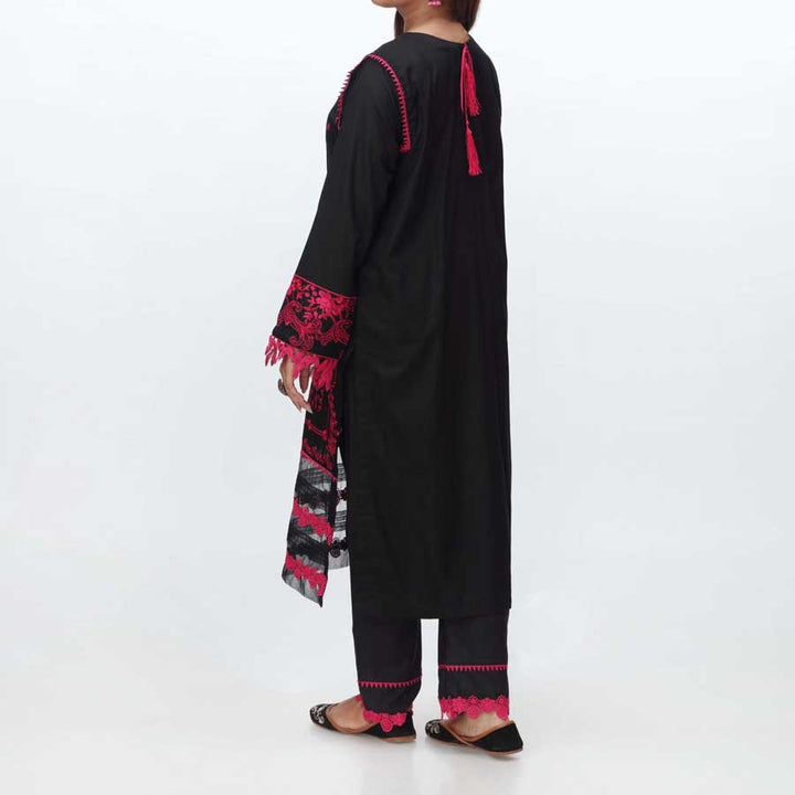 2PC- Embroidered Cambric Suit PS4083