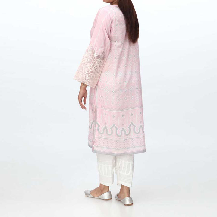 1PC- Embroidered & Digital Printed Lawn Shirt PS4355