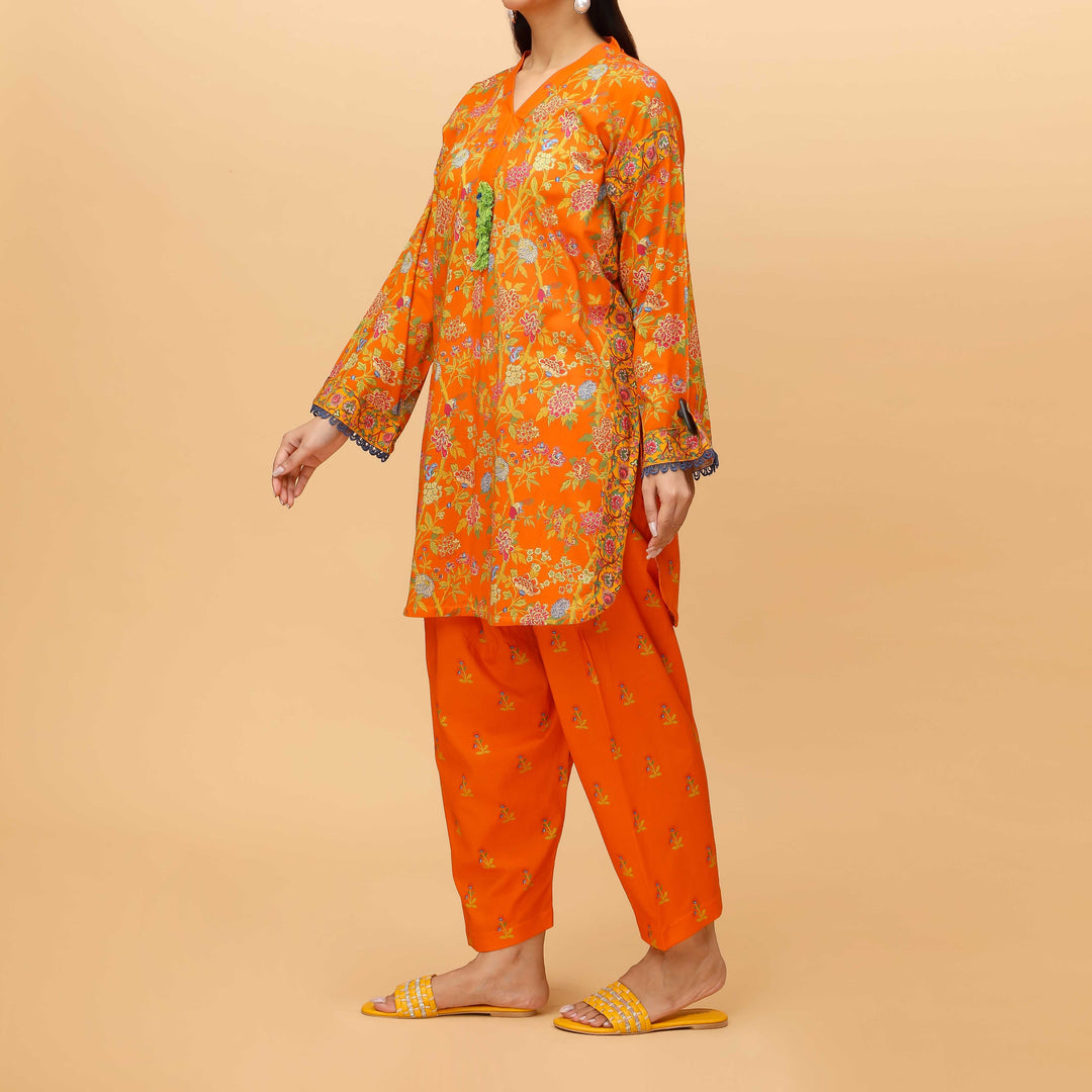 2PC Digital Printed Lawn Suit PS4369