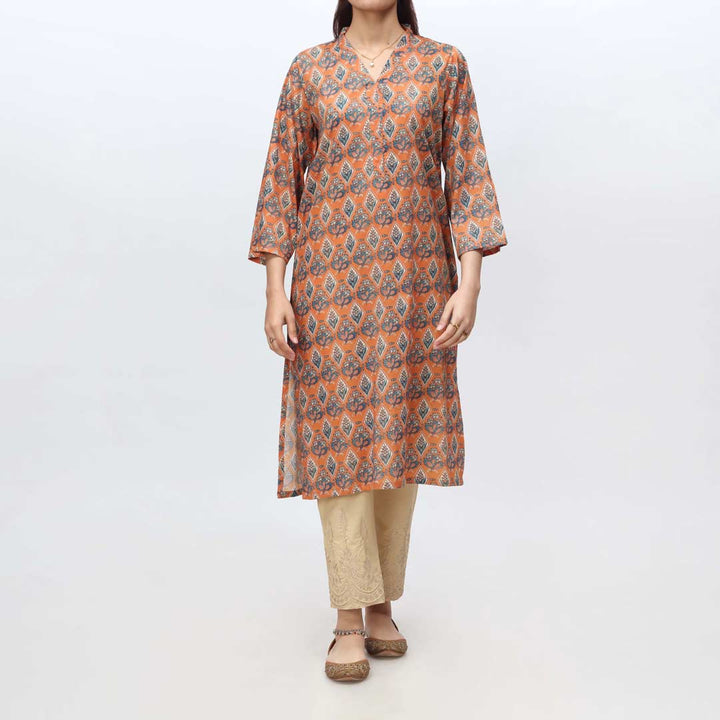 1PC-Unstitched Digital Printed Lawn Shirt PS4420