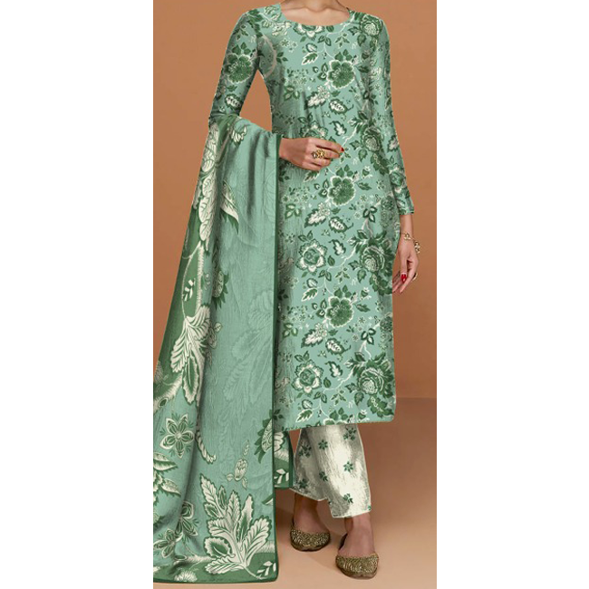 3PC- Unstitched Digital Printed Suit PS4687