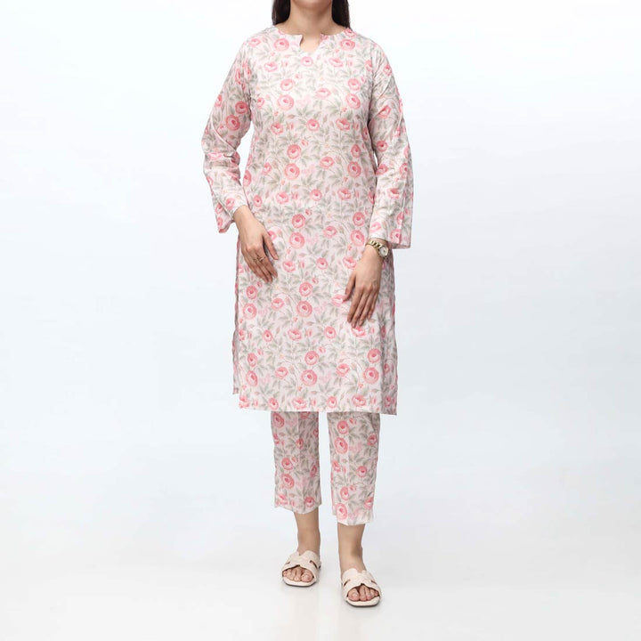 2PC - Unstitched Digital Printed Lawn Suit PS4829