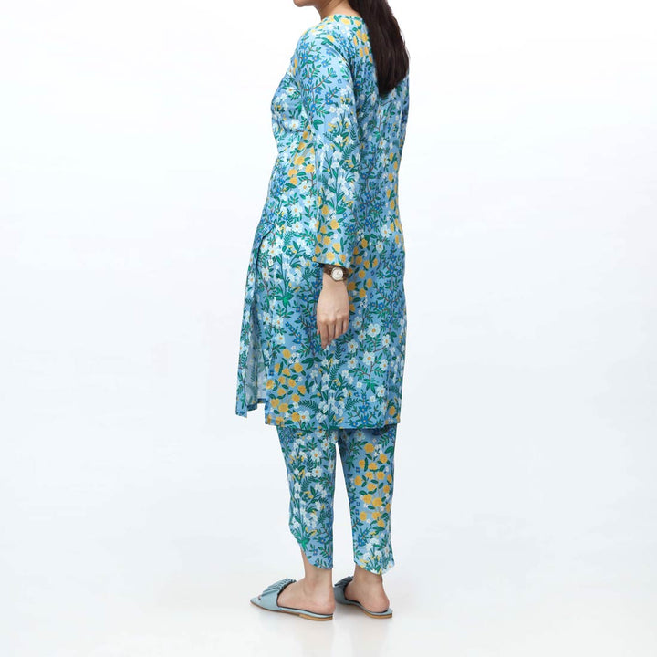 2PC - Unstitched Digital Printed Lawn Suit PS4832