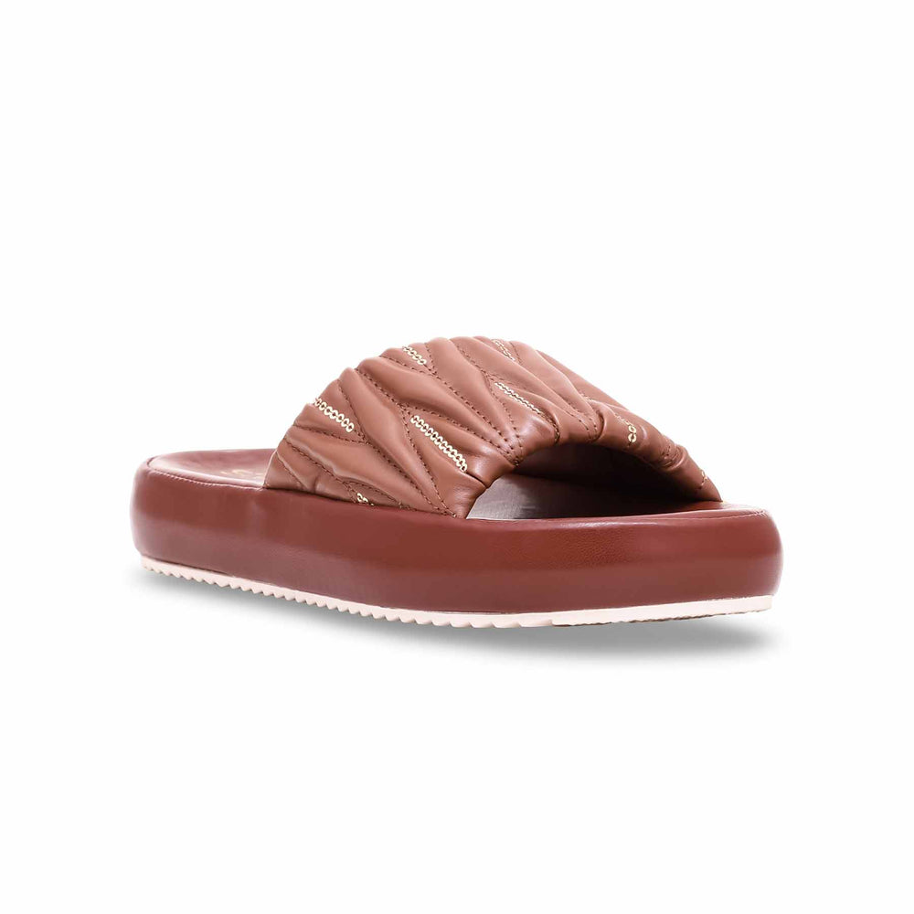 Brown Formal Slipper PU0309