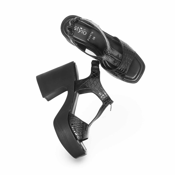 Black Formal Sandal PU0410