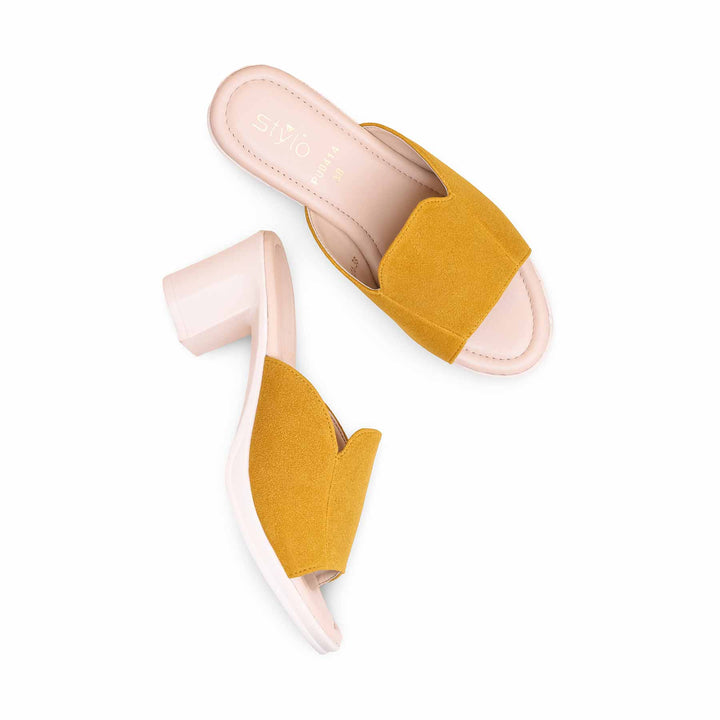 Yellow Formal Slipper PU0414