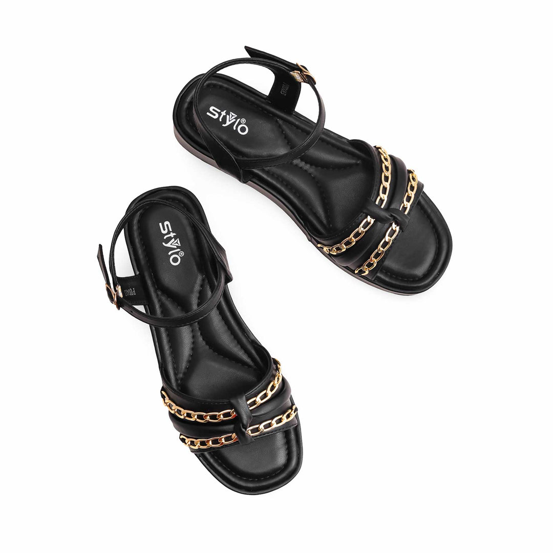 Black Formal Sandal PU0483