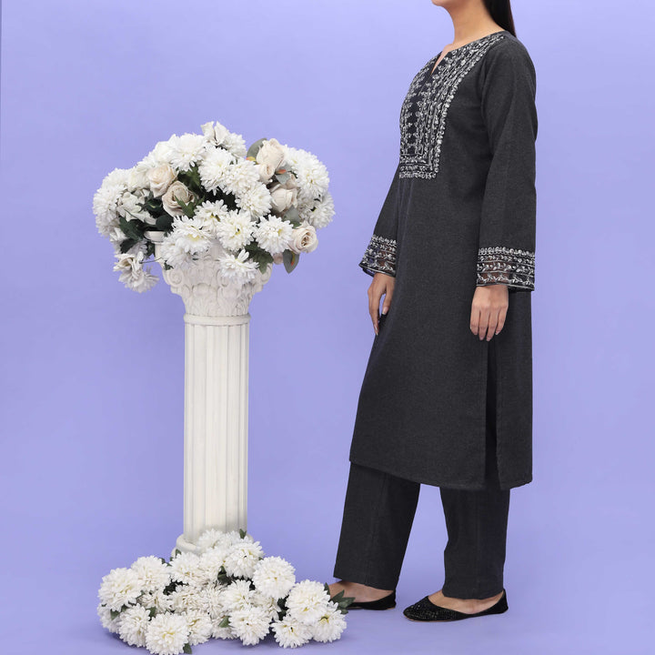 2PC- Khaddar Co-ord Set PW4196