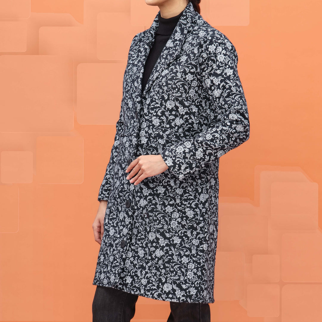 Black Wool Coat PW4330