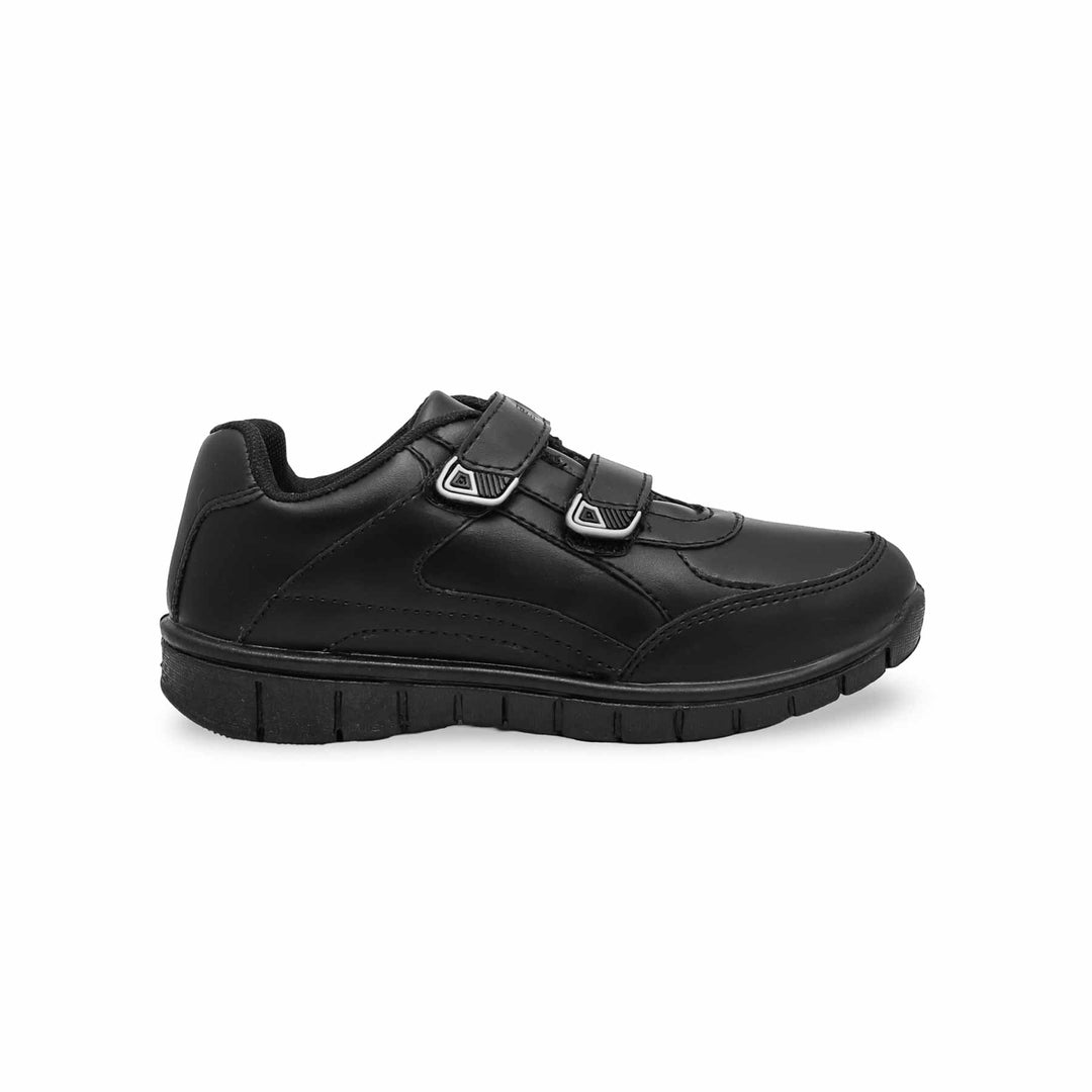 Boys Black School Shoes SK1071