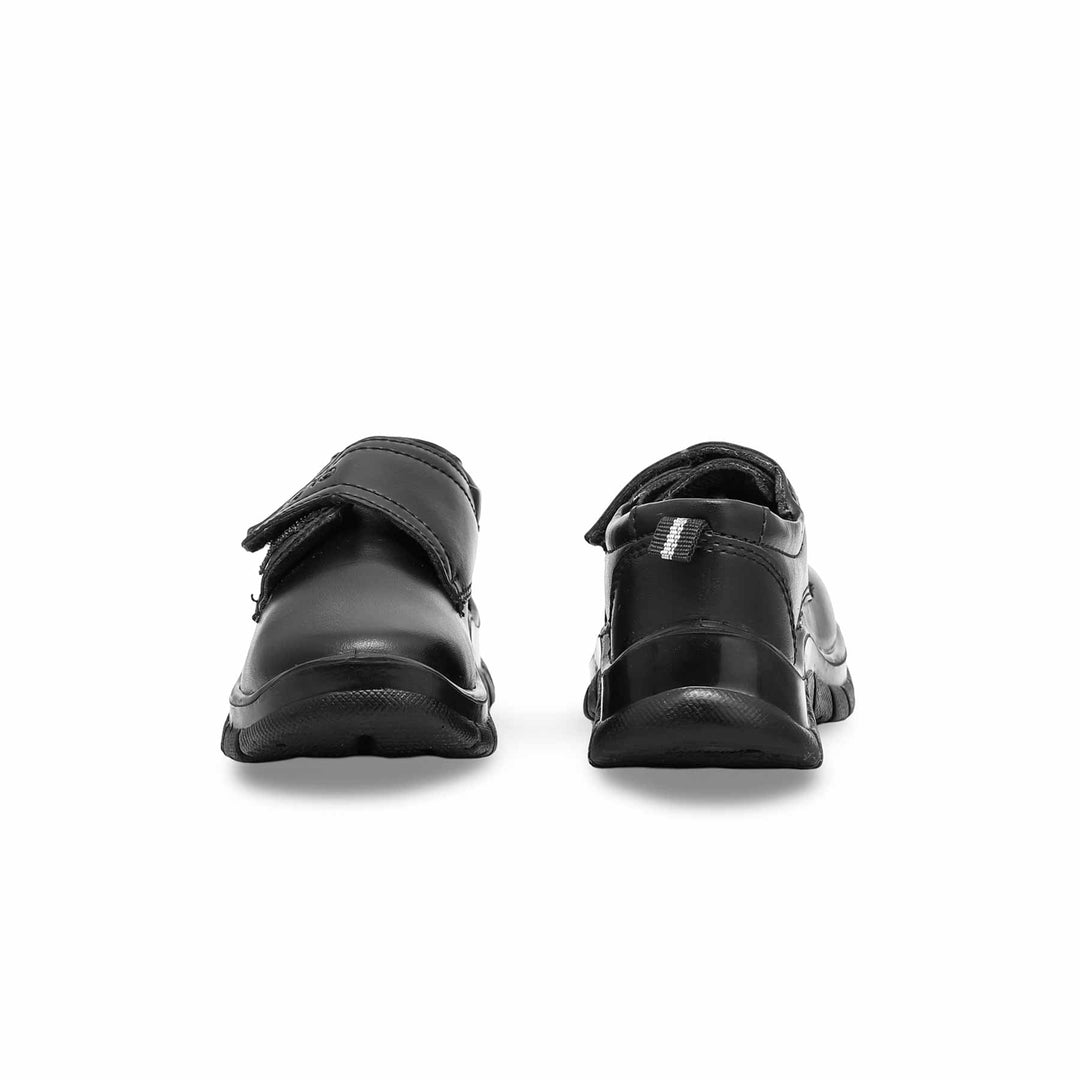 Boys Black School Shoes SK1083