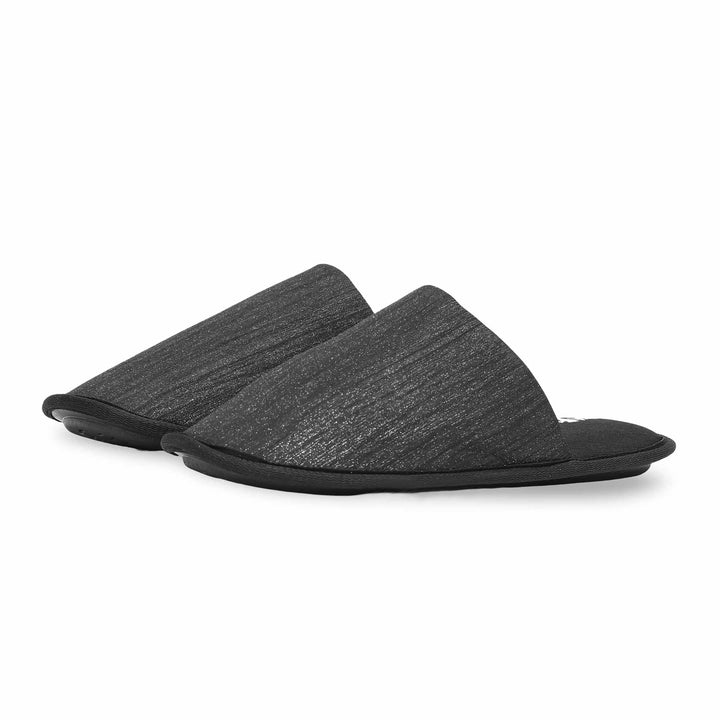 Black Warm Slipper WN3039