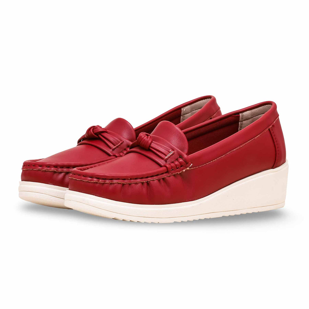 Maroon Moccasin WN4344