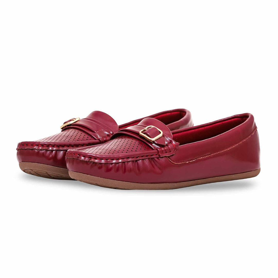 Maroon Moccasin WN4376