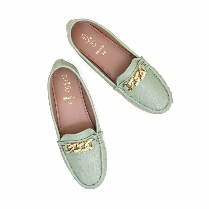 Green Moccasin WN4412