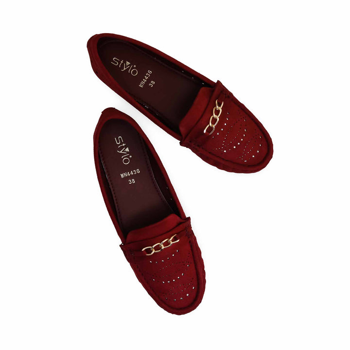 Maroon Moccasin WN4436