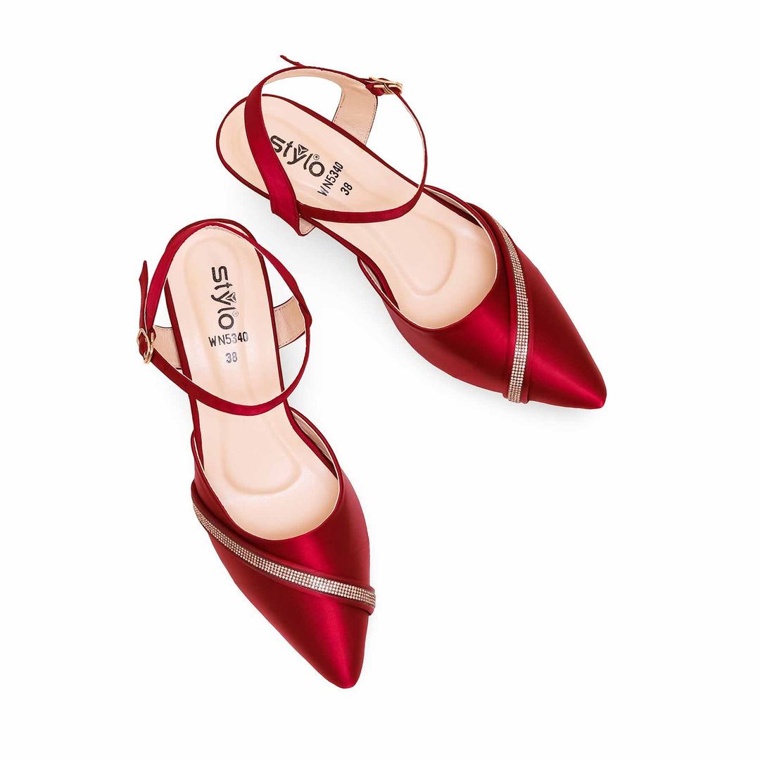 Maroon Court Shoes WN5340