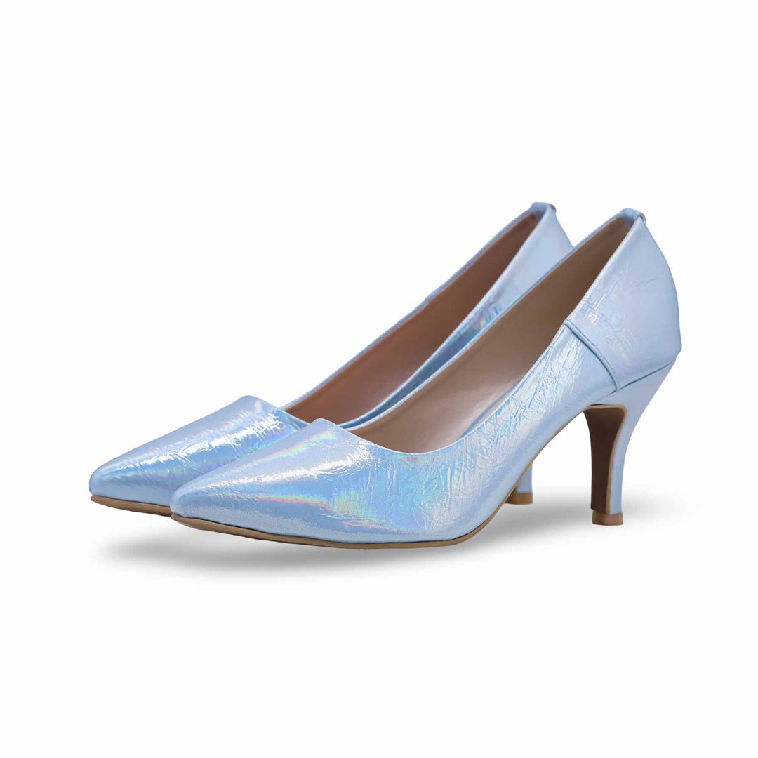 Sky Blue Court Shoes for Women WN7392