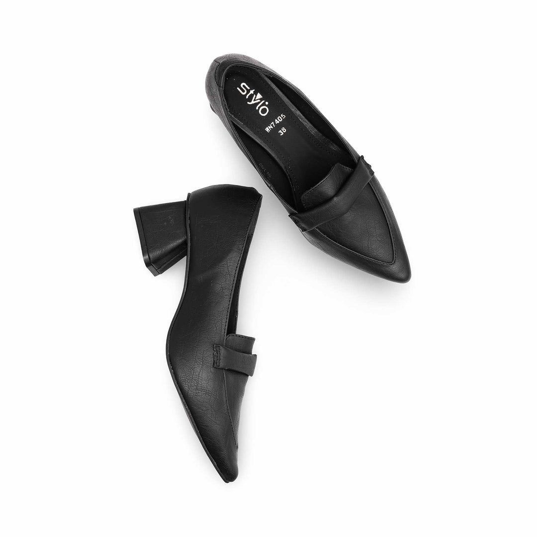 Black Court Shoes WN7405