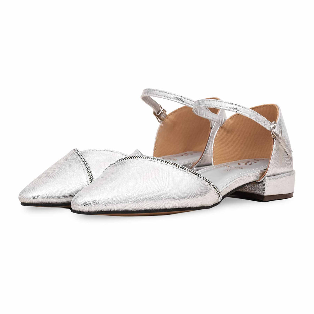 Silver Court Shoes WN7420