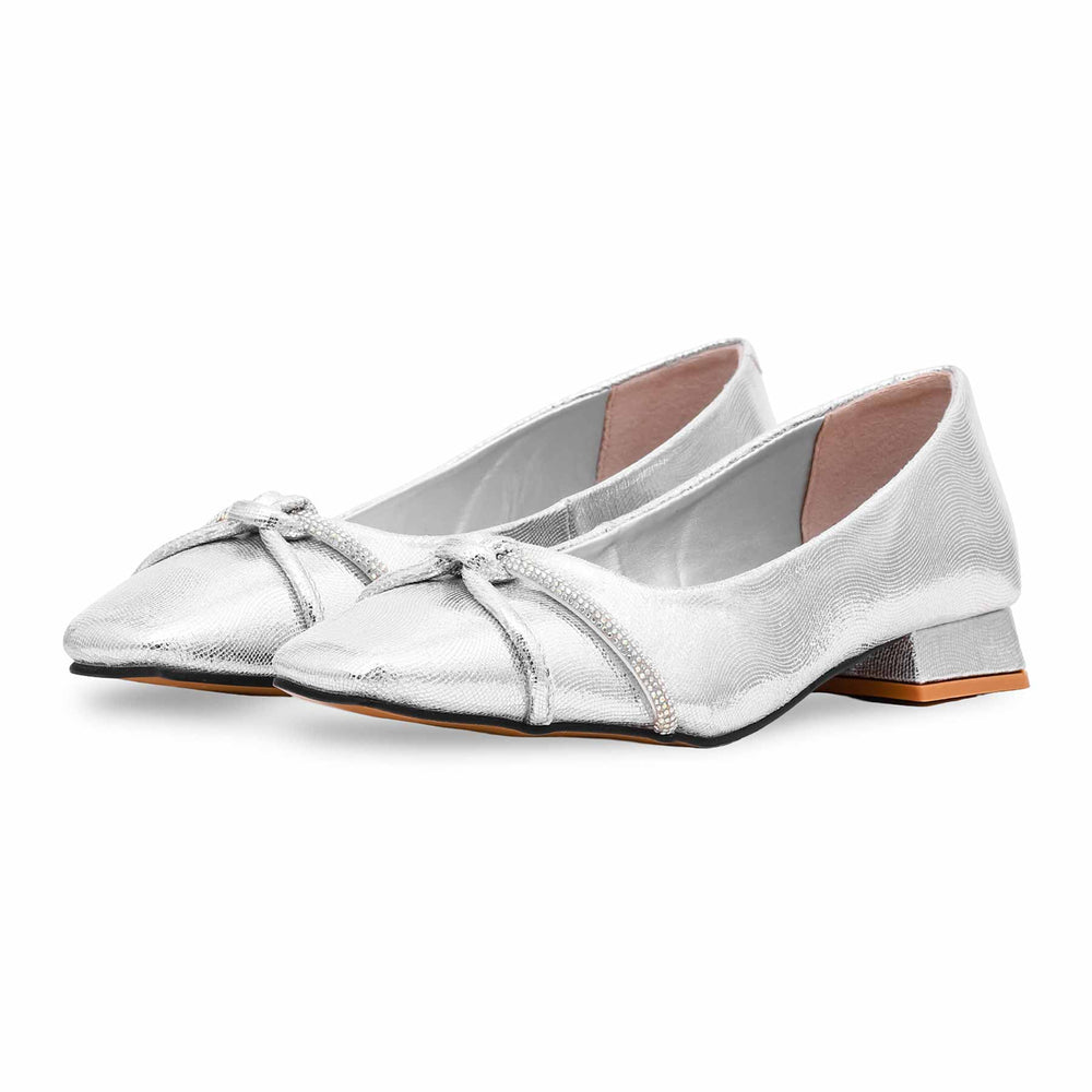 Silver Court Shoes WN7421