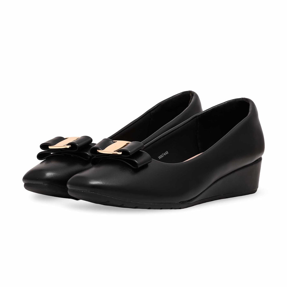 Black Court Shoes WN7449