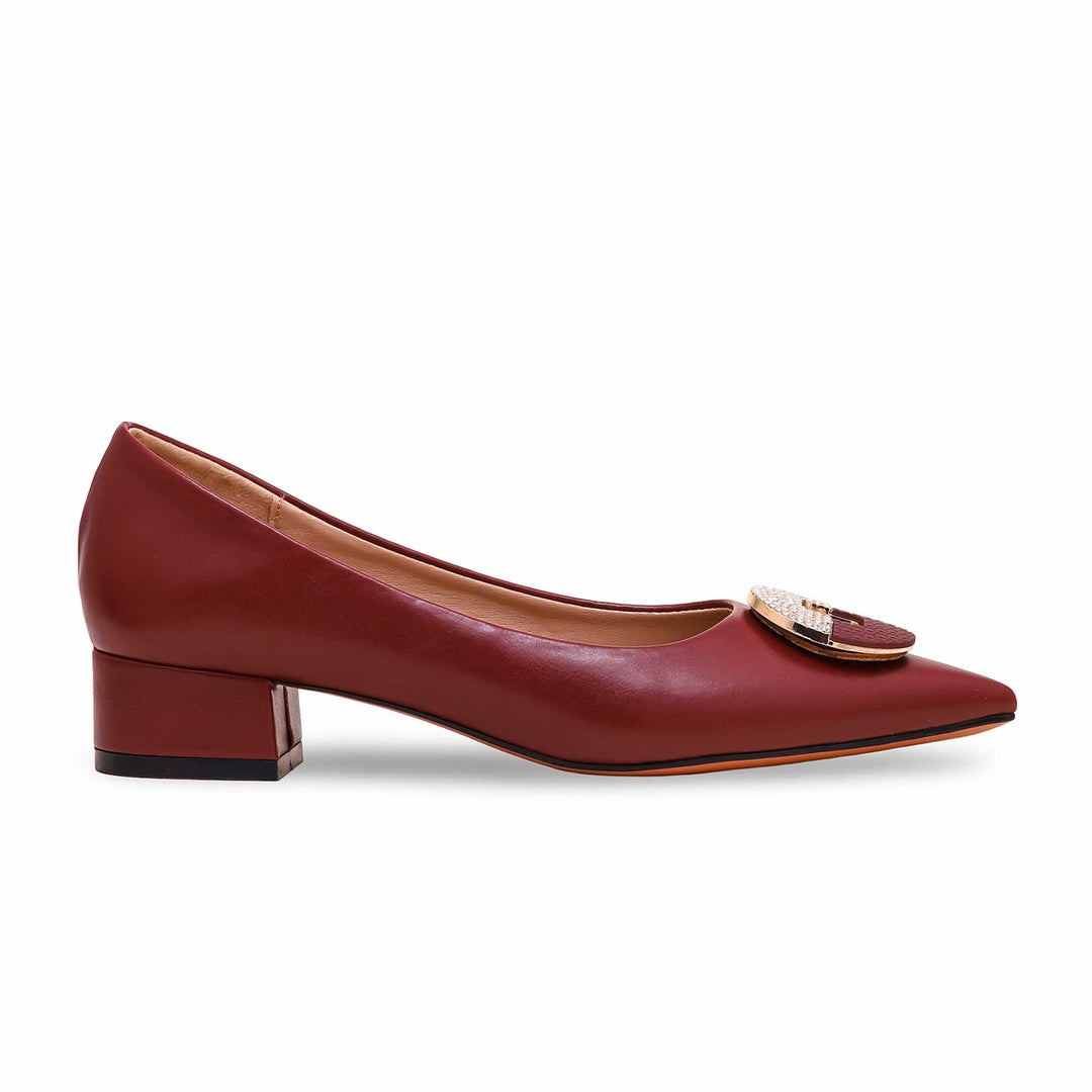 Maroon Court Shoes WN7465