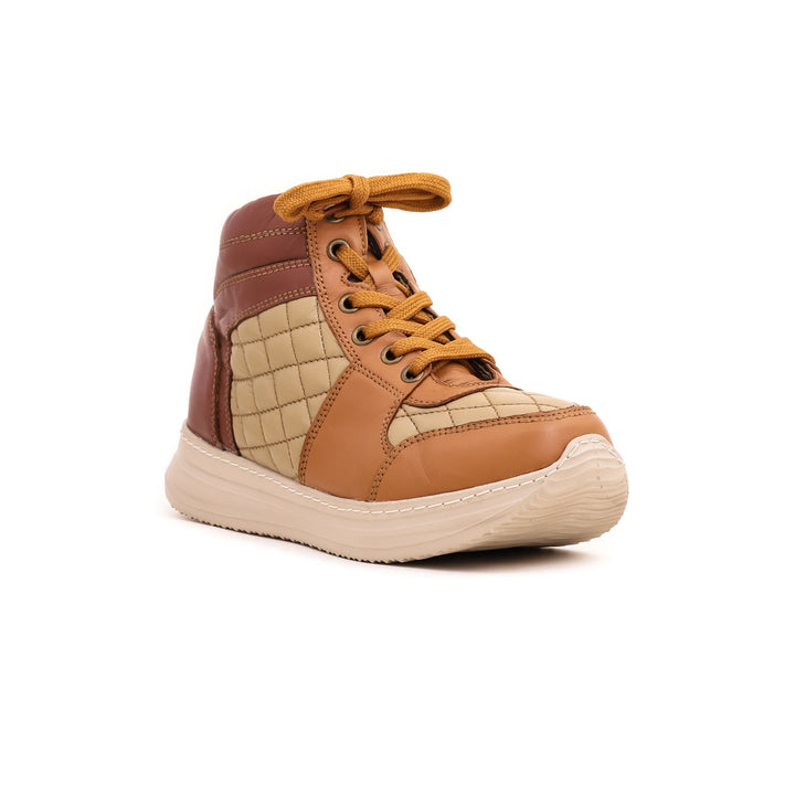 Brown High Ankle Sneaker AT7205