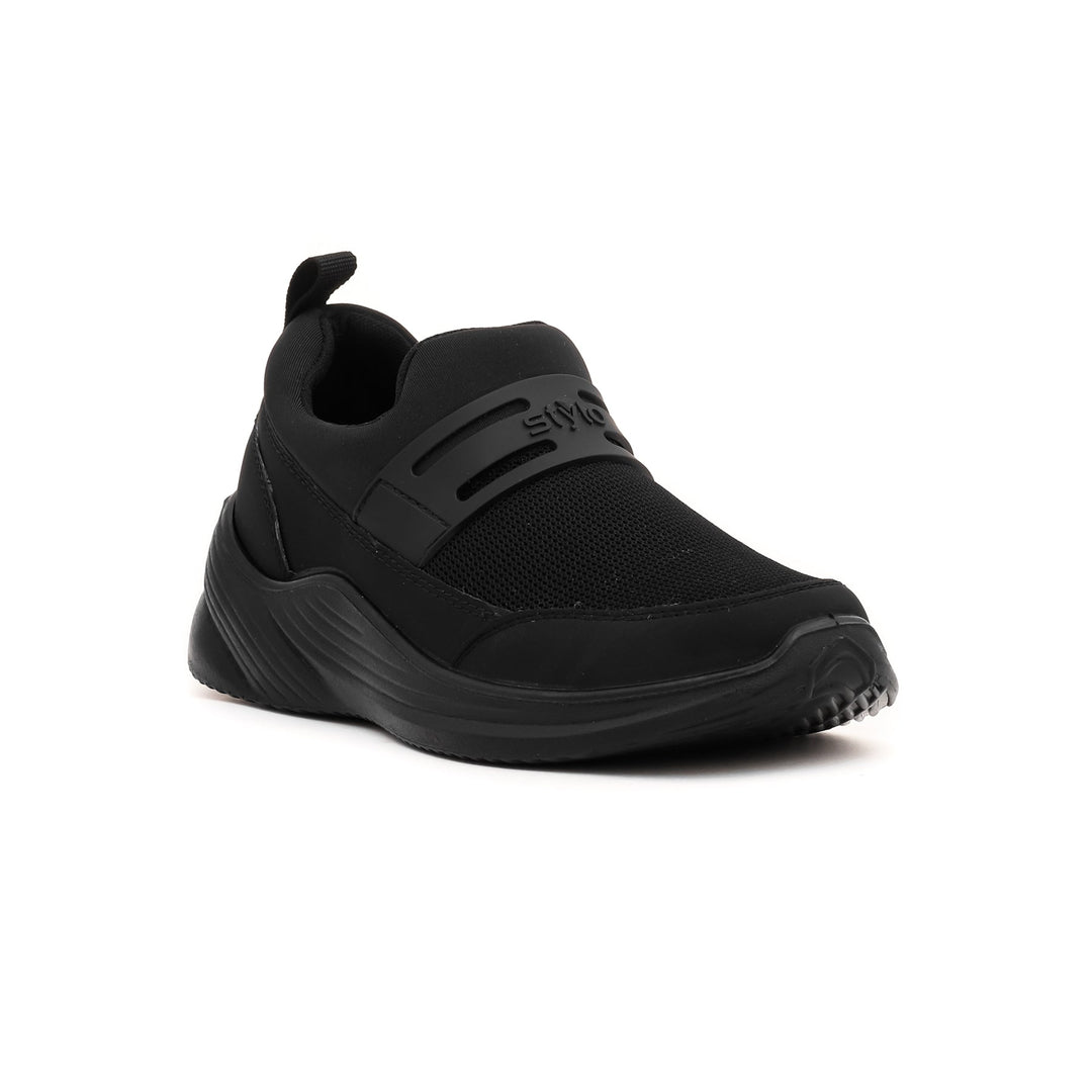 Black Walking Jogger AT9087