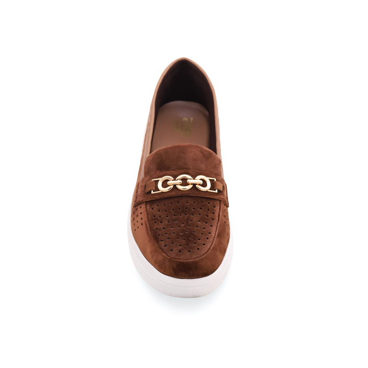 Brown Casual Slip Ons AT9089