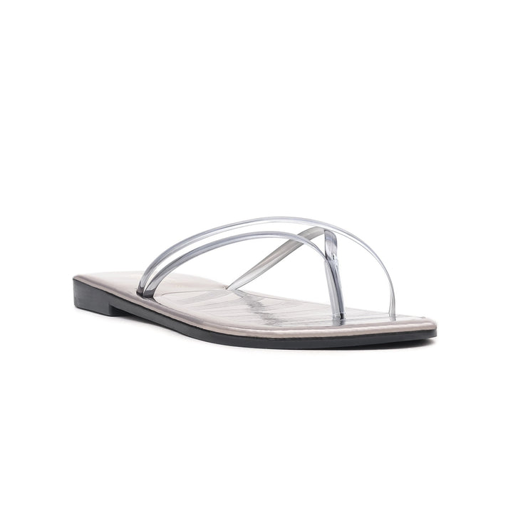 Grey Casual Chappal CL1360