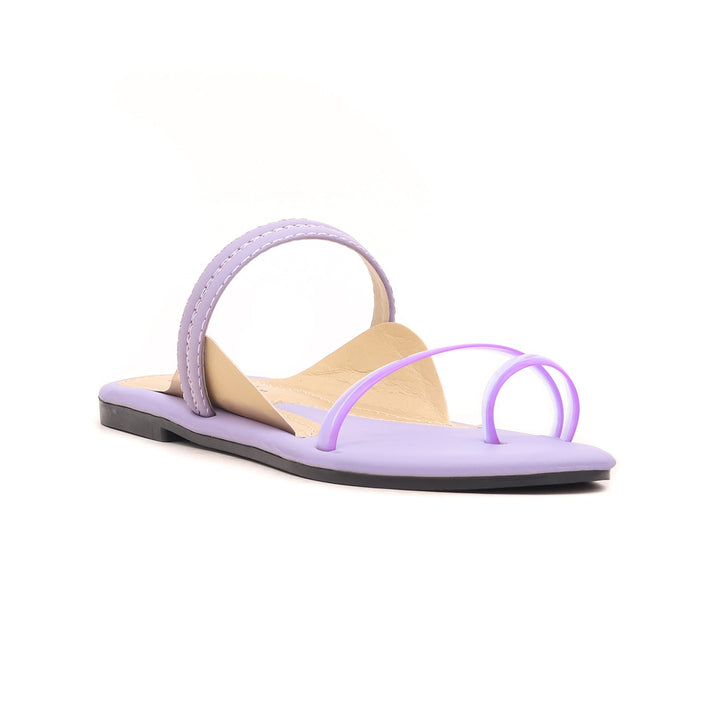 Purple Casual Chappal CL1409