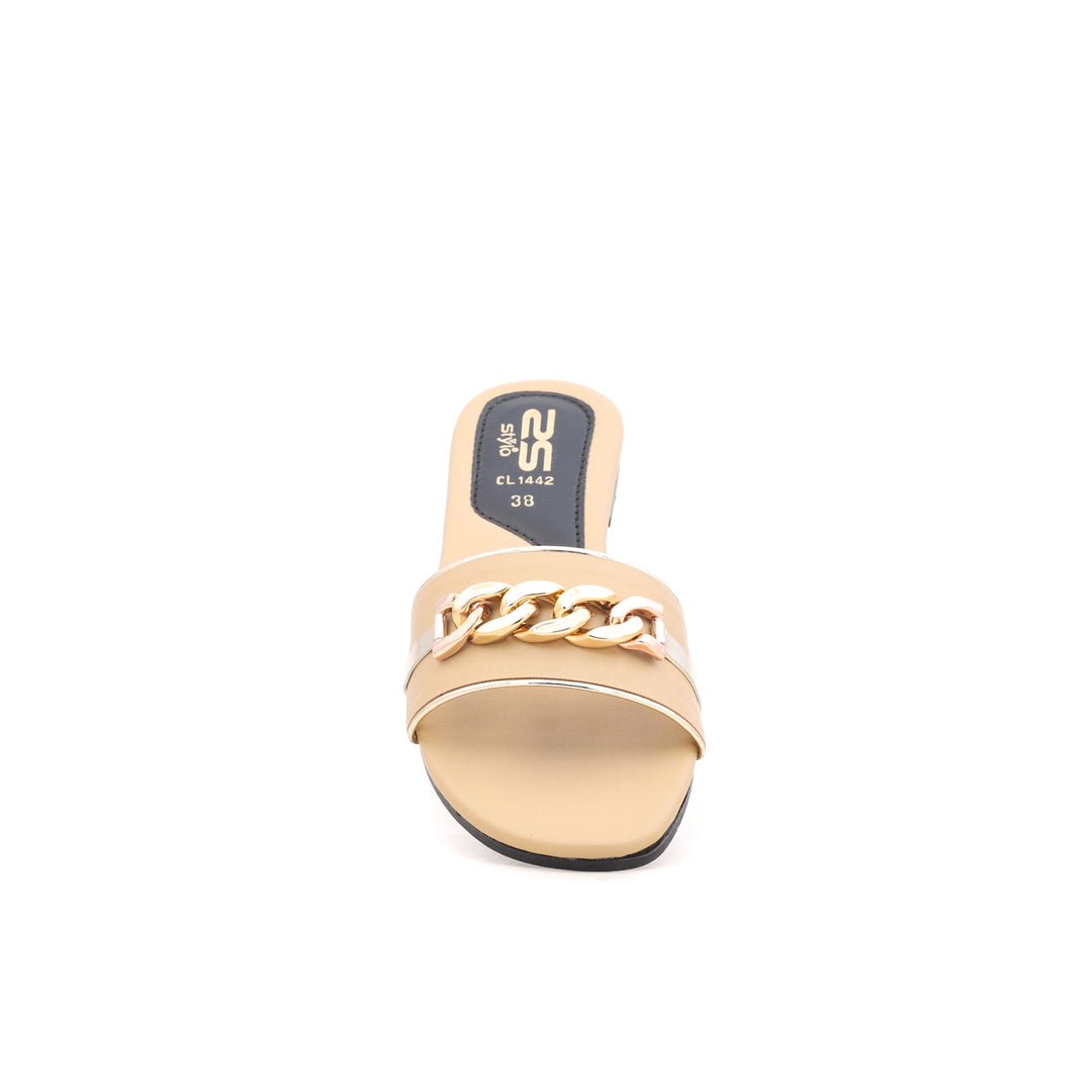 Beige Casual Slipper CL1442