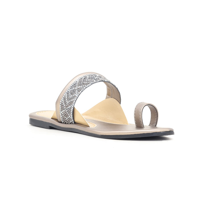 Grey Casual Chappal CL1461