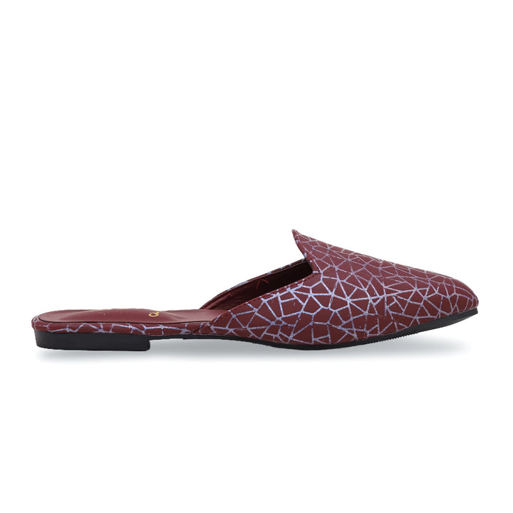 Maroon Casual Mule CL1500