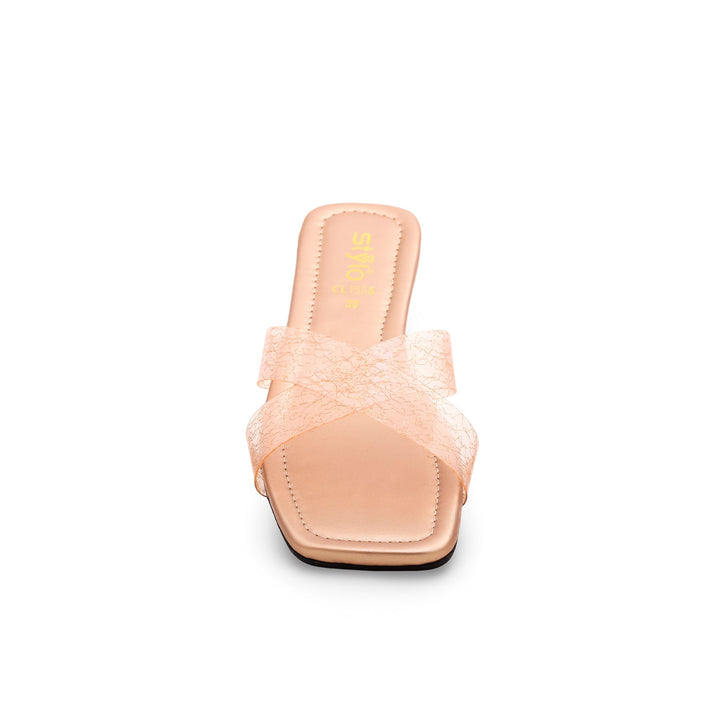 Peach Casual Chappal CL1555