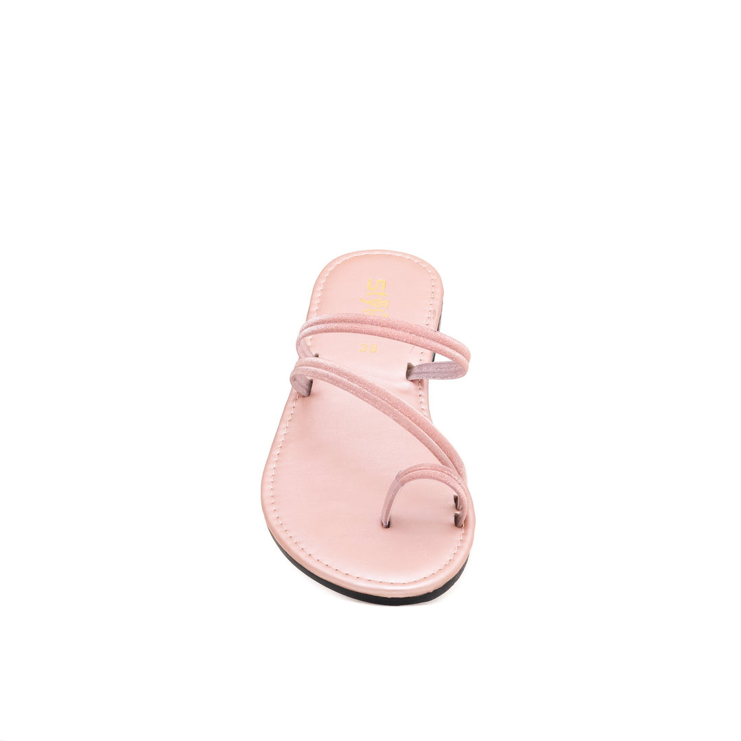 Peach Casual Chappal CL1649