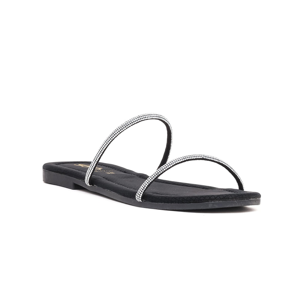 Black Casual Slipper CL1703