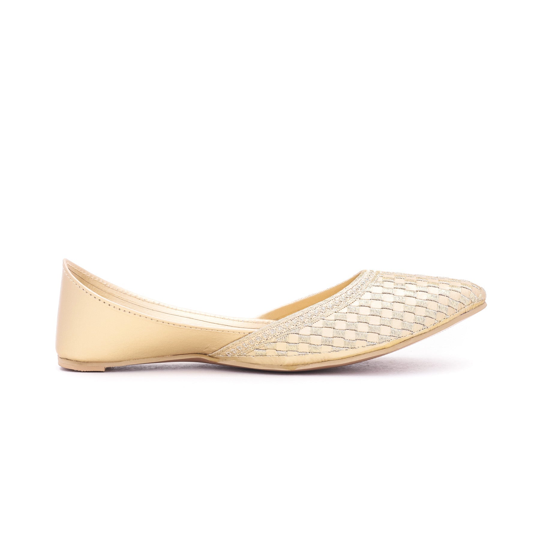 Golden Color Ethnic Khusa EC7901