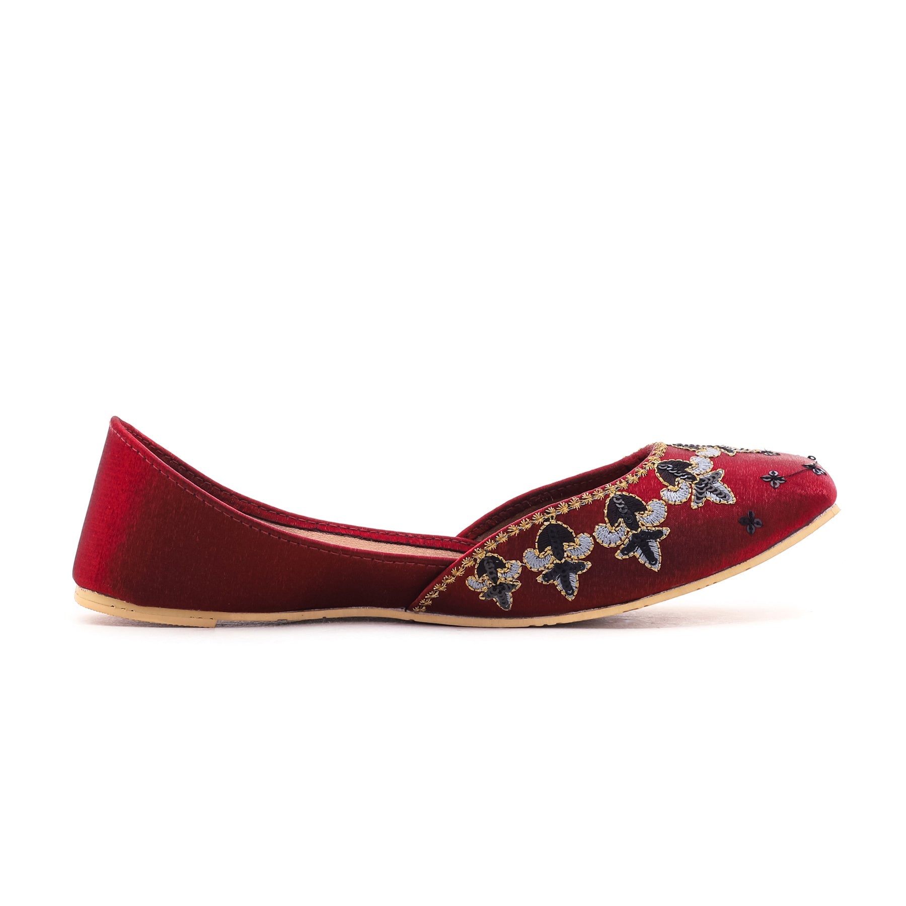 Maroon Fancy Khusa EC8045