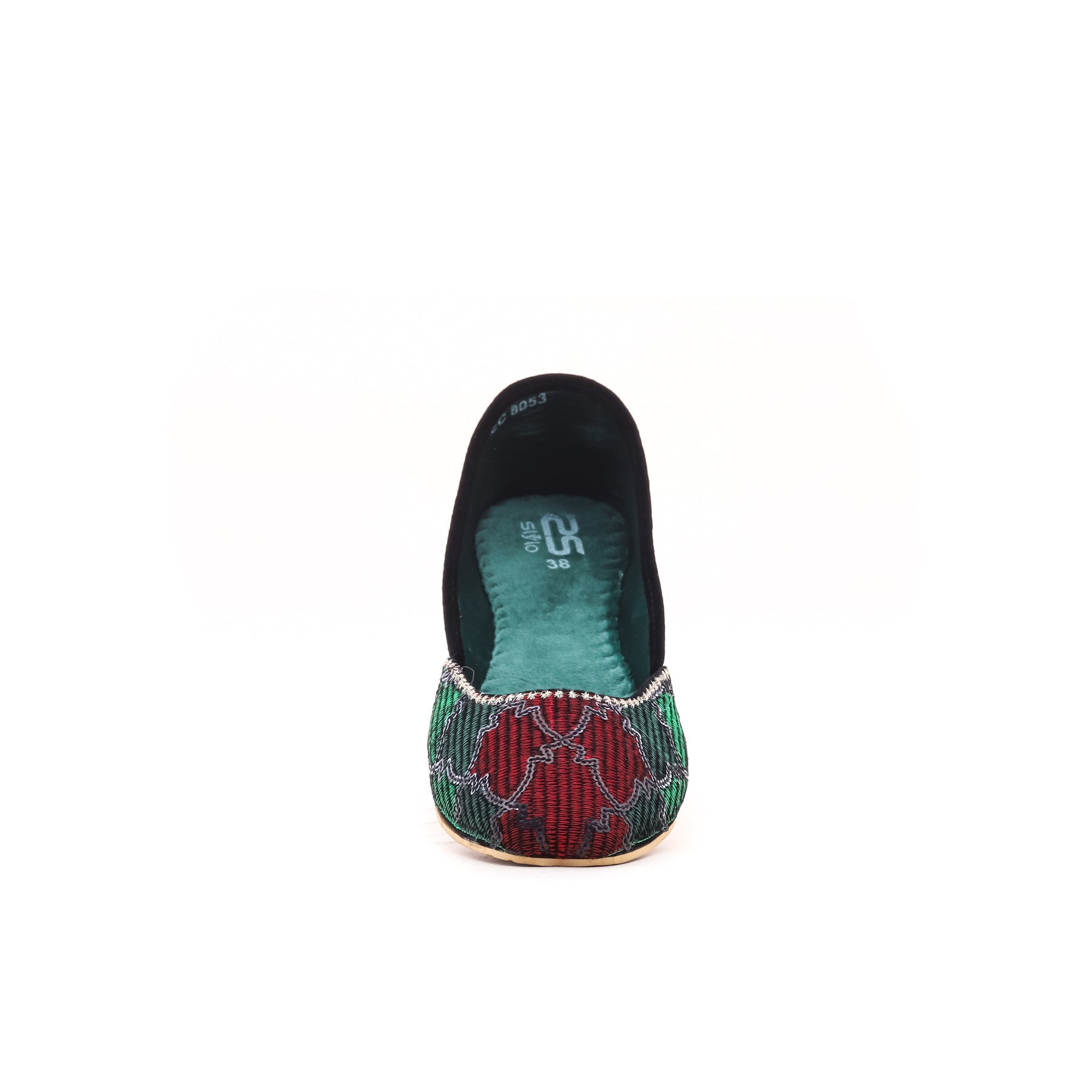 Green Casual Khusa EC8053