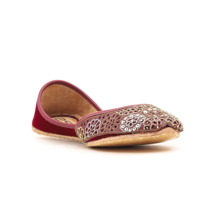 Maroon Fancy Khusa EC8217