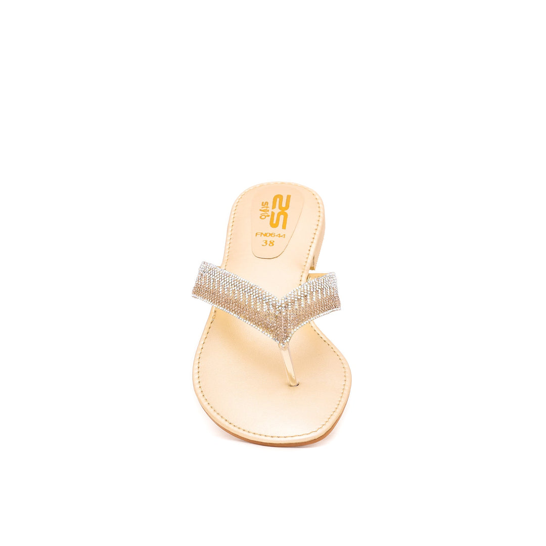 Golden Fancy Chappal FN0644